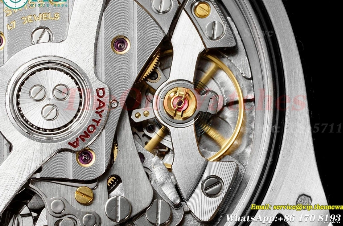 Grey Clean RU SH4131 Super SS 40mm Daytona Clone 126519 Dial 0329